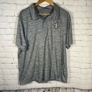 NFL Team Apparel New Orleans Saints Polo size XL